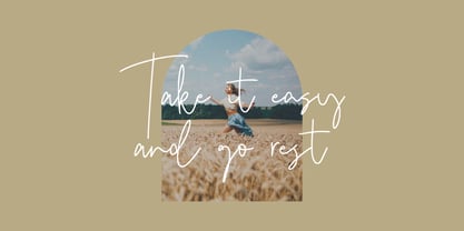 Bistye Signature Font Poster 4