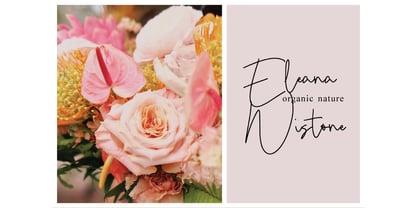 Bistye Signature Font Poster 6