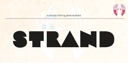 Strand Font Poster 14