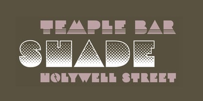 Strand Font Poster 4