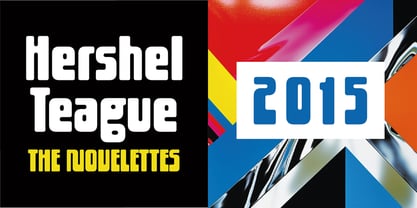 Magnetron Font Poster 2