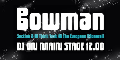 Magnetron Font Poster 3