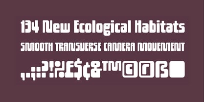 Magnetron Font Poster 4