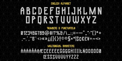 Power Punch Font Poster 3