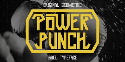 Power Punch Font Poster 1