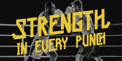 Power Punch Font Poster 2