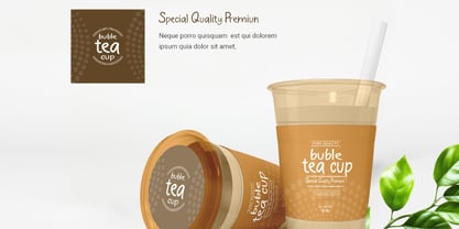 Cutelia Elegant Handmade Font Font Poster 7