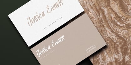 Jacklyn Blands Font Poster 5