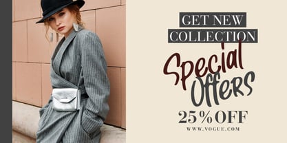 Jacklyn Blands Font Poster 4