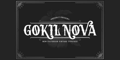 Gokil Nova Font Poster 1