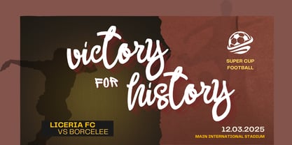 Author Shitan Font Poster 3