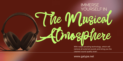 Author Shitan Font Poster 2