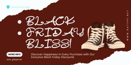 Author Shitan Font Poster 5