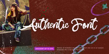 Author Shitan Font Poster 9