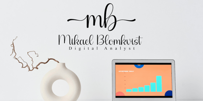 Knitting Font Poster 4