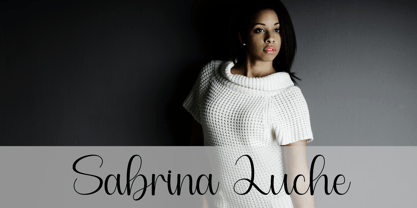 Knitting Font Poster 3