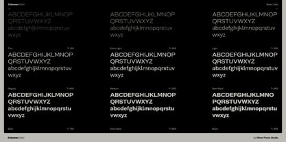 Dokuman Font Poster 2