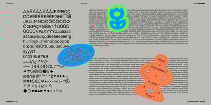 Dokuman Font Poster 11