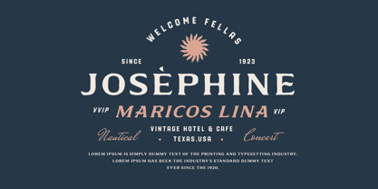 Arm & Gorine Font Poster 3