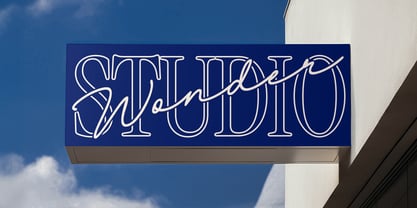 Unline Font Poster 6