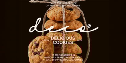 Unline Font Poster 3