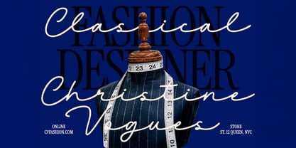 Unline Font Poster 7