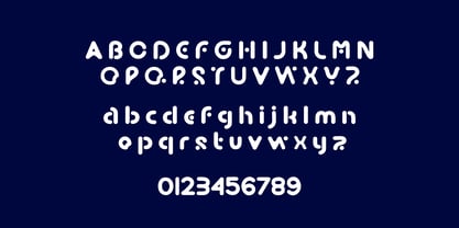 GEOTECH Futuristic Font Poster 4