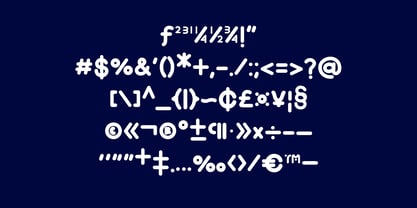 GEOTECH Futuristic Font Poster 5