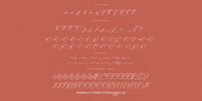 Mialora Sagitha Font Poster 8