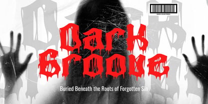 Meltroot Forest Font Poster 2