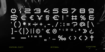 Copixel Font Poster 9