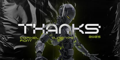Copixel Font Poster 11