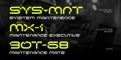 Copixel Font Poster 2