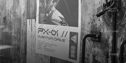 Copixel Font Poster 5