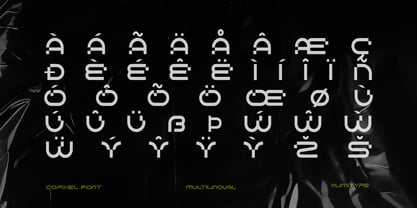 Copixel Font Poster 10