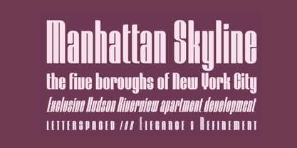 Mercano Empire Font Poster 3