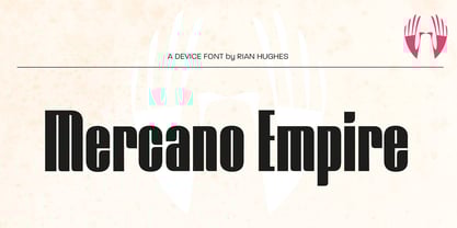 Mercano Empire Font Poster 7