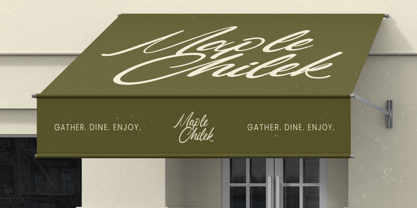 Omanik Chinta Font Poster 8