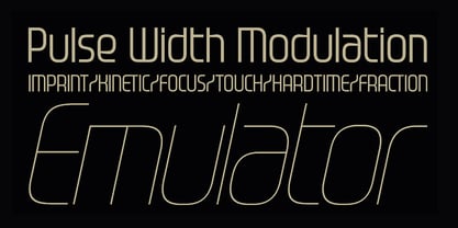 Gravel Font Poster 2