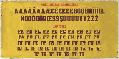 Flatout Font Poster 5
