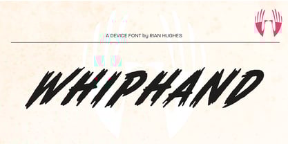 Whiphand Font Poster 9