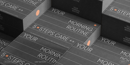 Lader Font Poster 14