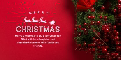 Fox Riding Font Poster 3