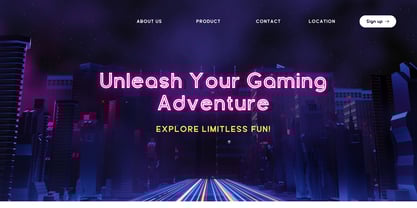 Fox Riding Font Poster 7