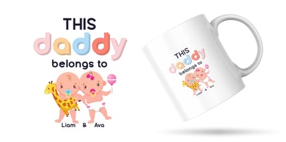 Fox Riding Font Poster 8