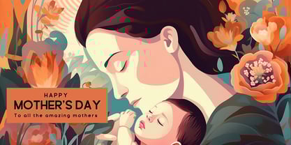 Fox Riding Font Poster 6