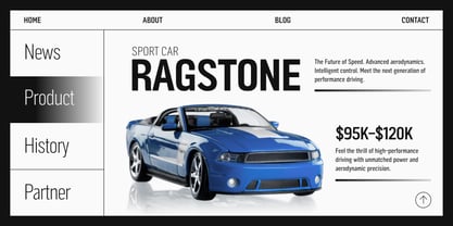 Ragstone Variable Font Poster 3