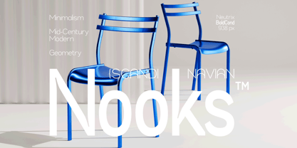 Neutrix Font Poster 8