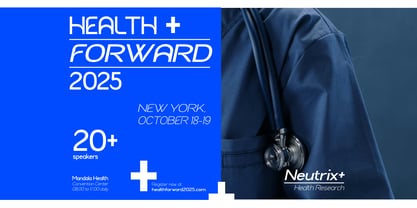 Neutrix Font Poster 7