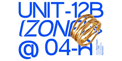 Neutrix Font Poster 3